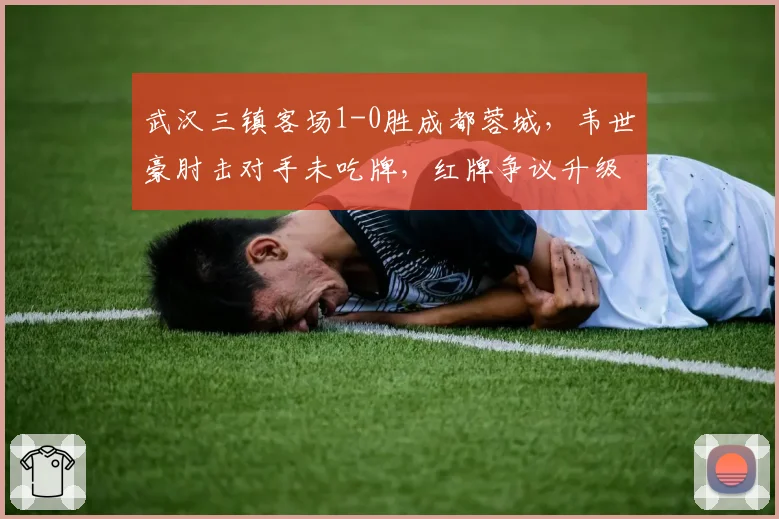 武汉三镇客场1-0胜成都蓉城，韦世豪肘击对手未吃牌，红牌争议升级为足协问责